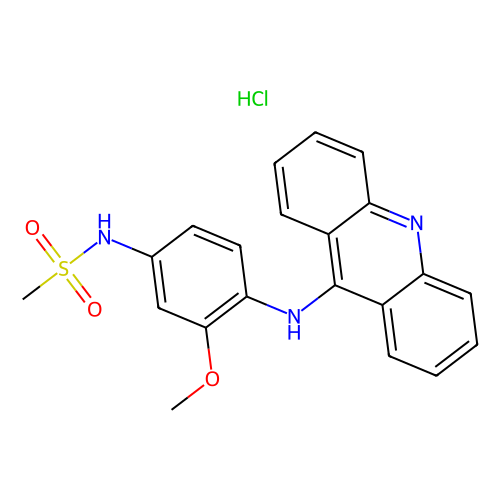 盐酸胺苯吖啶，54301-15-4，10mM in DMSO