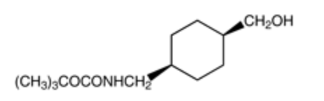 ((反式-<em>4</em>-(<em>羟</em><em>甲基</em>)环己基)<em>甲基</em>)氨基甲酸叔丁酯，172348-63-9，98%