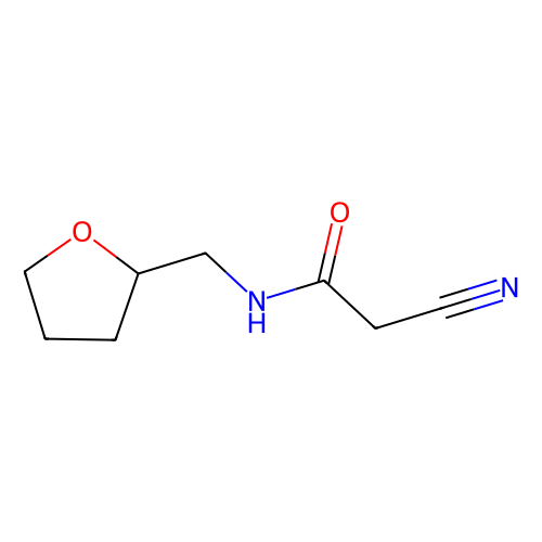 2-<em>氰</em><em>基</em>-N-（<em>四</em>氢呋喃-2-<em>基</em>甲基）-乙酰胺，324546-22-7，95%