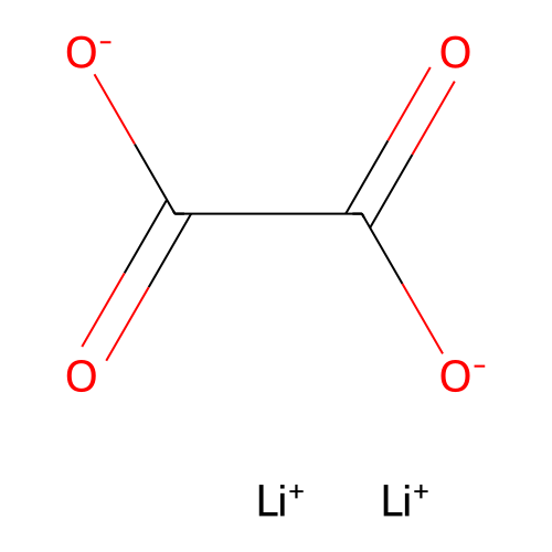 草酸锂，553-91-3，99.9% metals basis，≥<em>200</em>目