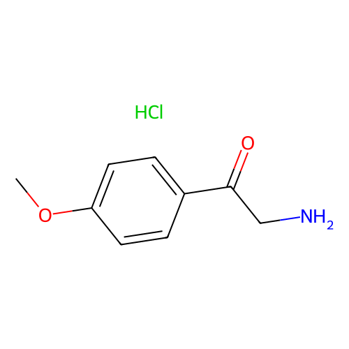 <em>2</em>-氨基-4′-甲氧基苯乙酮 盐酸盐，3883-94-1，95%