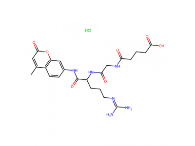 N-戊二酰基-甘氨酰-精氨酸-7-氨基-4-甲基香豆素盐酸盐，103213-40-7，98%