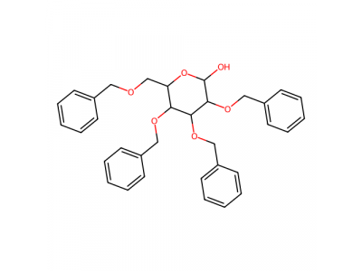 2,3,4,6-四-O-苄基-D-吡喃半乳糖，6386-24-9，>98.0%(HPLC)