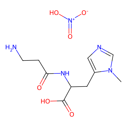 <em>L</em>-鹅肌肽硝酸盐，<em>10030</em>-52-1，98%