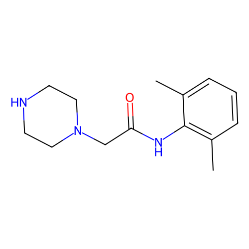 N-(<em>2</em>,6-<em>二甲苯基</em>)-<em>1</em>-<em>哌嗪</em>乙酰胺，5294-61-<em>1</em>，>98.0%(GC)