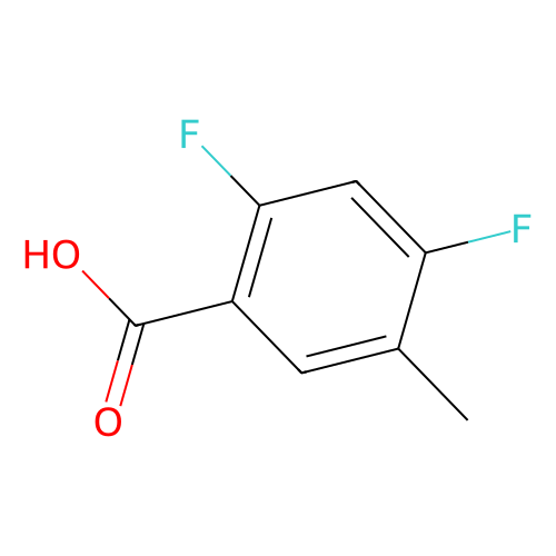2,4-二氟-5-<em>甲基</em><em>苯甲酸</em>，367954-<em>99</em>-2，98%