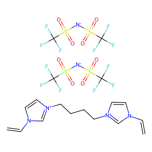 3,3'-(丁烷-1,4-二基)双(1-乙烯基-3-<em>咪唑</em>鎓)双(三氟<em>甲</em><em>磺</em>酰)亚胺，1312310-16-9，98%