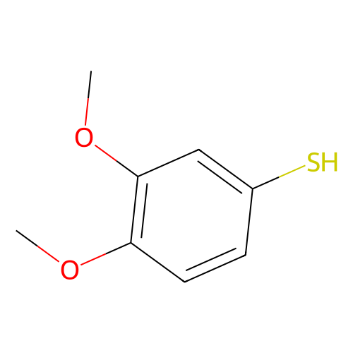 3,4-二甲氧基<em>苯硫酚</em>，700-96-9，≥98.0%