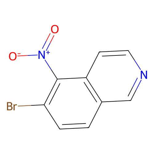 6-溴-<em>5</em>-硝基<em>异</em><em>喹啉</em>，850197-72-7，97%