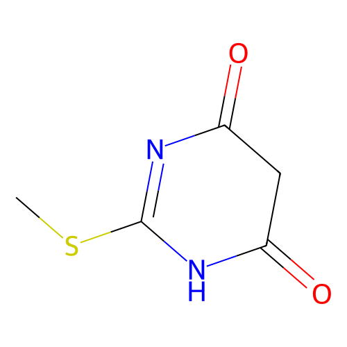 4,6-二<em>酮</em>-2-甲硫<em>基</em>嘧啶，29639-<em>68</em>-7，98%