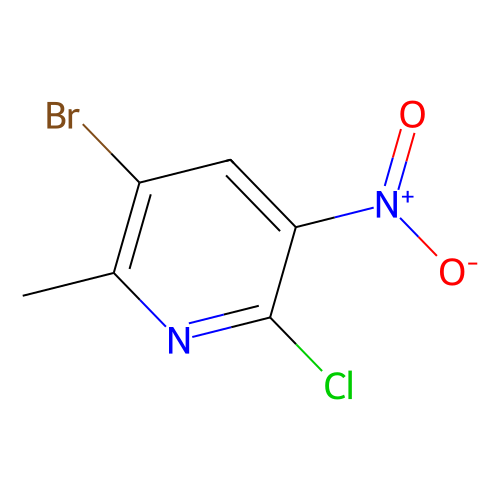 <em>2</em>-<em>氯</em>-<em>3</em>-<em>硝基</em>-<em>5</em>-溴-6-<em>甲基</em><em>吡啶</em>，186413-75-2，97%