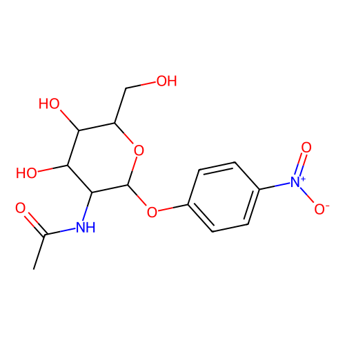 4-硝基苯基-2-乙酰氨基-2-脱氧-β-<em>D</em>-<em>吡</em><em>喃</em><em>葡萄糖苷</em>，3459-18-5，98%