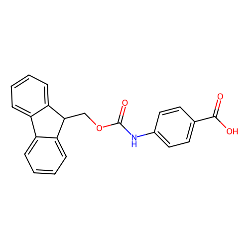 <em>4</em>-(Fmoc-氨基)苯甲酸，185116-43-2，96%