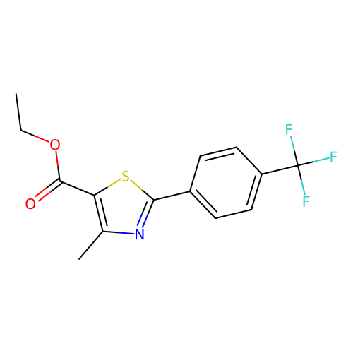 乙基4-甲基-2-[4-(三氟-甲基)-苯基] 噻唑-<em>5</em>-羧酸盐，<em>175277</em>-03-9，97%