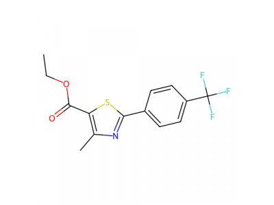 乙基4-甲基-2-[4-(三氟-甲基)-苯基] 噻唑-5-羧酸盐，175277-03-9，97%