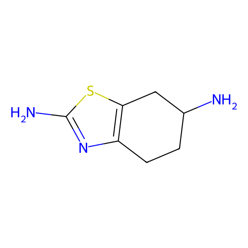 (S)-(-)-2,6-二氨基-4,<em>5</em>,6,7-四氢苯并噻唑，106092-09-5，98%
