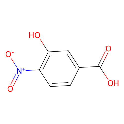 3-羟基-<em>4</em>-硝基苯甲酸，<em>619</em>-14-7，>96.0%