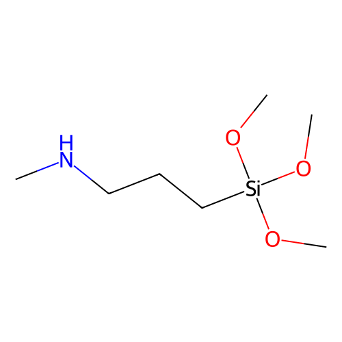 三甲氧基[3-(甲氨基)丙基]硅烷，3069-25-<em>8</em>，>95.0%(GC)