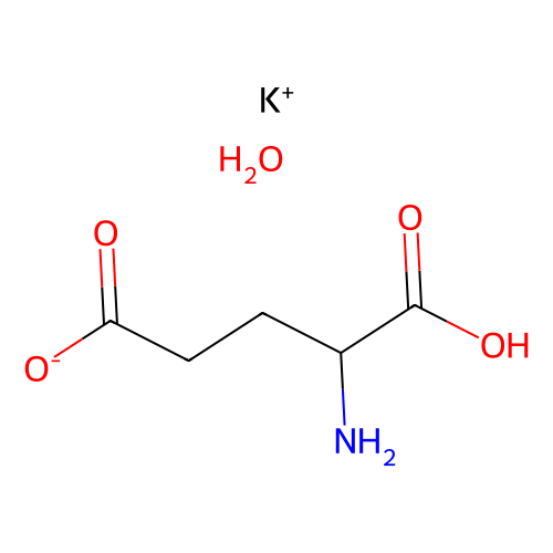 L-谷氨酸<em>一</em>钾盐<em>一水合物</em>，6382-01-<em>0</em>，≥99%