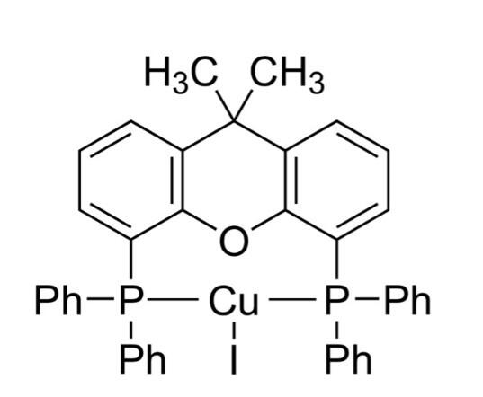 碘[4,5-双(二苯基膦<em>基</em>)-9,9-二甲基氧杂蒽]<em>铜</em>(I)，1218788-80-7，97%