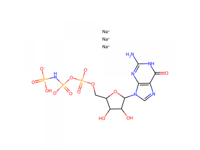 鸟苷5′-[β,γ-亚氨基]三磷酸 三钠盐 水合物，148892-91-5，≥85%