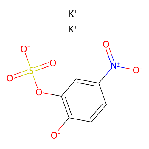 4-硝基<em>邻苯二酚</em>硫酸盐 <em>二</em>钾盐，14528-64-4，≥95.0%(HPLC）