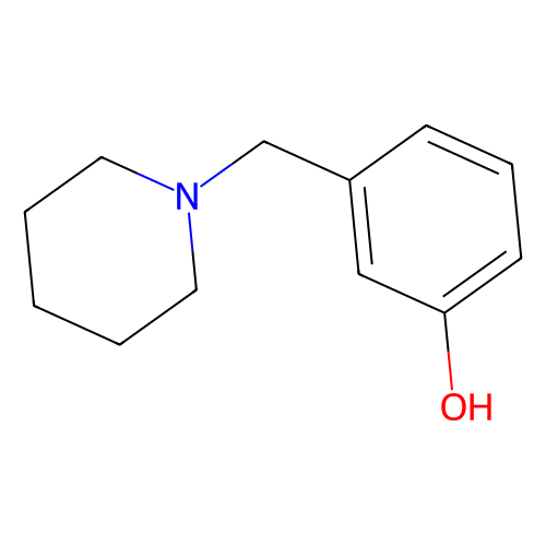 3-(<em>1</em>-哌啶甲基)苯酚，<em>73279-04-6</em>，≥98.0%(GC)