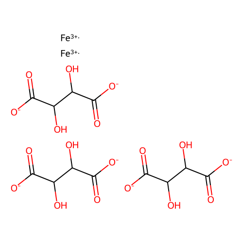 酒石酸<em>铁</em>，2944-68-5，Fe, ~20%