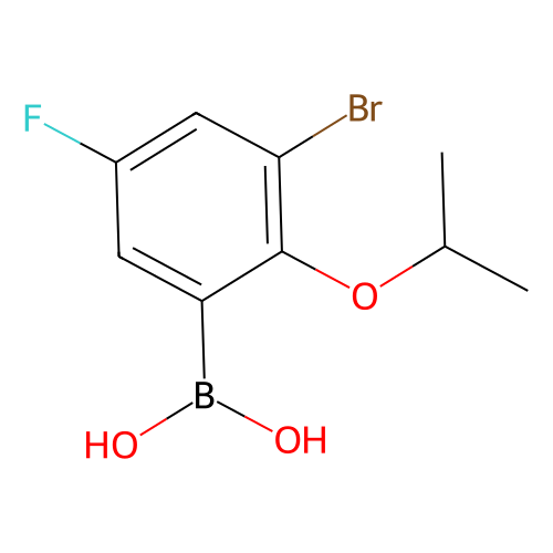 3-溴-5-氟-2-<em>异</em><em>丙</em><em>氧基</em>苯基硼酸，352534-84-0，98%