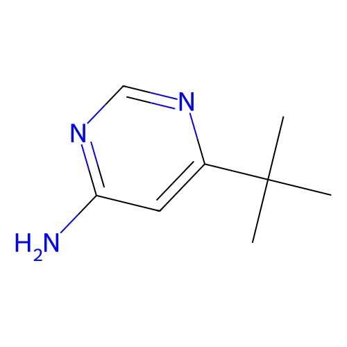 <em>6</em>-(<em>叔</em><em>丁基</em>)嘧啶-4-胺，3435-27-6，97%