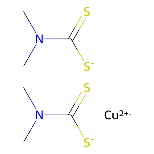 <em>二甲基</em>二<em>硫</em>代氨基甲酸铜(II)，137-29-1，>98.0%