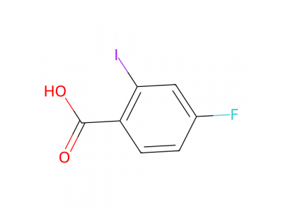 4-氟-2-碘苯甲酸，56096-89-0，97%