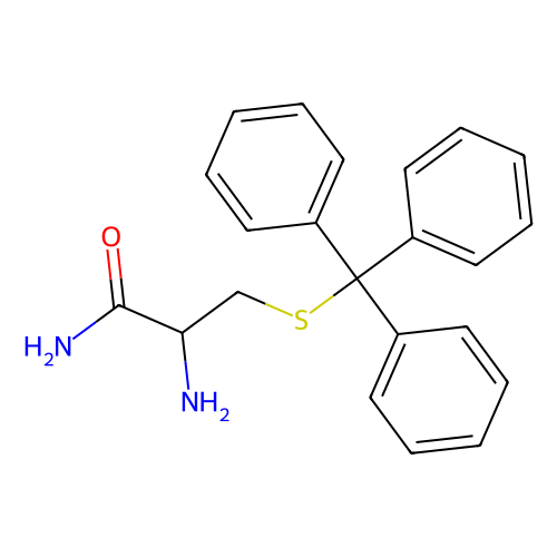 <em>S</em>-<em>三</em><em>苯甲基</em>-<em>L</em>-半胱氨酰胺，166737-85-5，95%