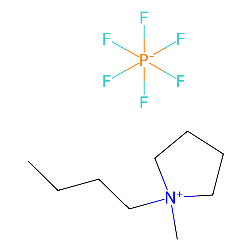 <em>1</em>-丁基-<em>1</em>-<em>甲基</em>吡咯烷<em>六</em><em>氟</em><em>磷酸盐</em>，330671-29-9，98.0% (T)