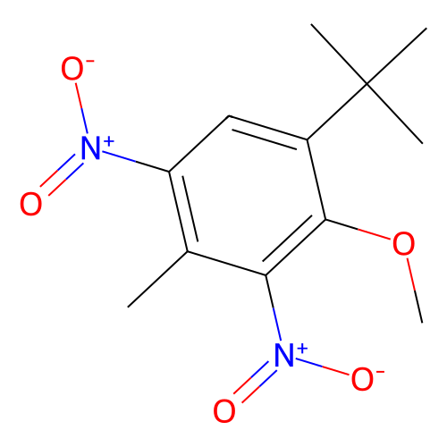 4-叔丁基-3-甲氧基-2,6-二硝基甲苯，83-66-9，99