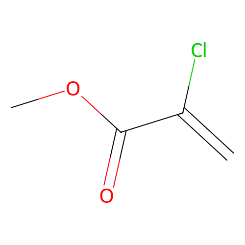 2-氯丙烯酸甲酯 (含有稳定剂<em>对苯二酚</em>)，80-63-7，>98.0%(GC)