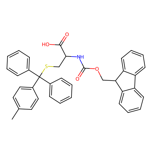 Fmoc-S-<em>4</em>-<em>甲基</em>三<em>苯甲基</em>-L-半胱氨酸，269067-38-1，98%