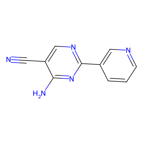 4-氨基-<em>2</em>-(<em>3</em>-<em>吡啶基</em>)嘧啶-5-甲腈，175205-<em>75</em>-1，>95%
