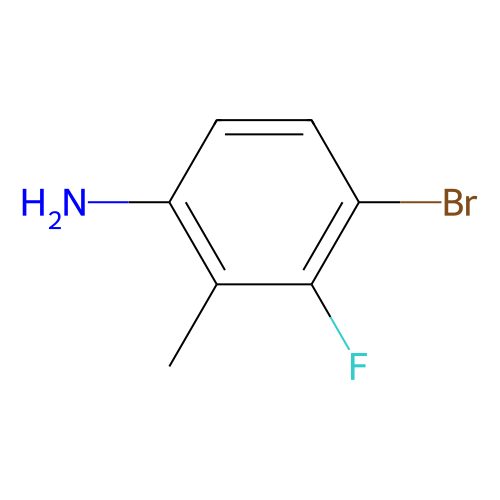 4-溴-<em>3</em>-<em>氟</em>-2-甲基苯胺，127408-<em>03</em>-1，97%