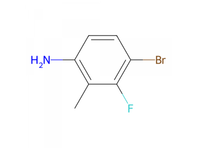 4-溴-3-氟-2-甲基苯胺，127408-03-1，97%