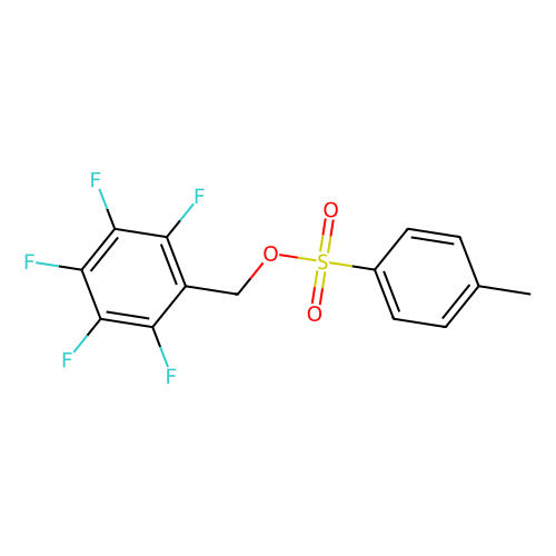 对甲苯磺酸五氟苄酯[用于无机阴离子的气相色谱的诱导试剂]，32974-36-0，98