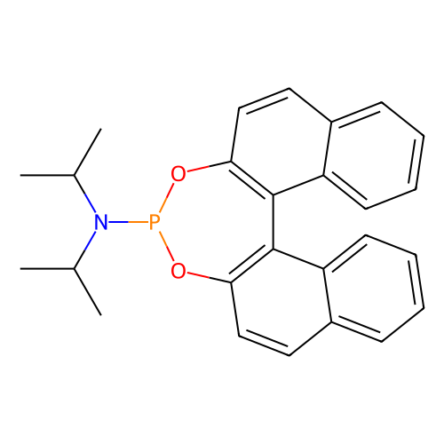 (11bR)-N,N-二(<em>1</em>-甲基乙基)二萘并[<em>2</em>,1-d:<em>1</em>',<em>2</em>'-f][<em>1,3,2</em>]二氧磷杂七-4-胺，239113-47-4，98%