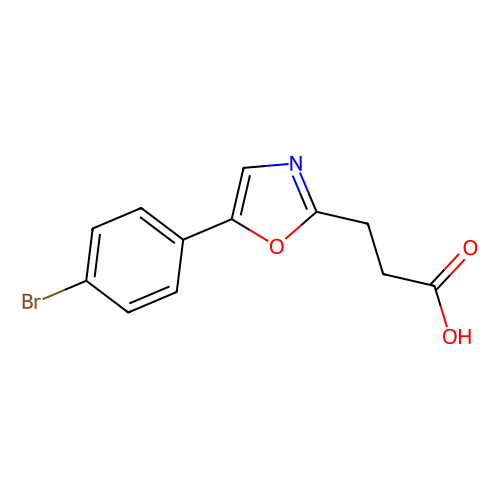 5-(4-溴苯基)噁唑-2-<em>丙酸</em>，23464-<em>96</em>-2，97%