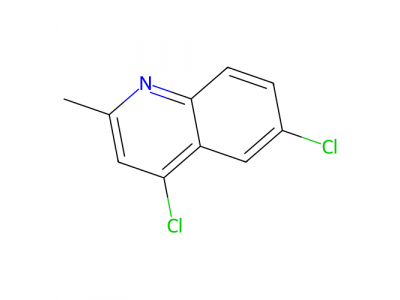 4,6-二氯-2-甲基喹啉，53342-53-3，>98.0%(GC)