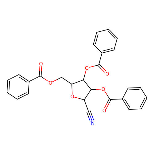 1-氰基-<em>2</em>,3,5-三苯甲酰氧基-β-<em>D</em>-呋喃核糖，23316-67-8，98.0% (HPLC)