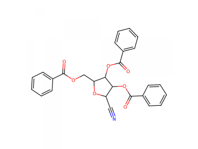 1-氰基-2,3,5-三苯甲酰氧基-β-D-呋喃核糖，23316-67-8，98.0% (HPLC)