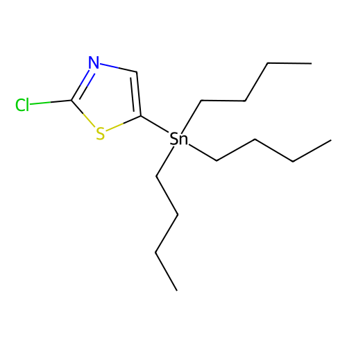 2-氯-5-(<em>三正</em>丁基锡)噻唑，889672-73-5，≥95%