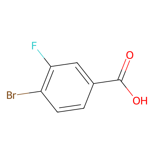 4-溴-<em>3</em>-氟苯甲酸，153556-42-4，98%