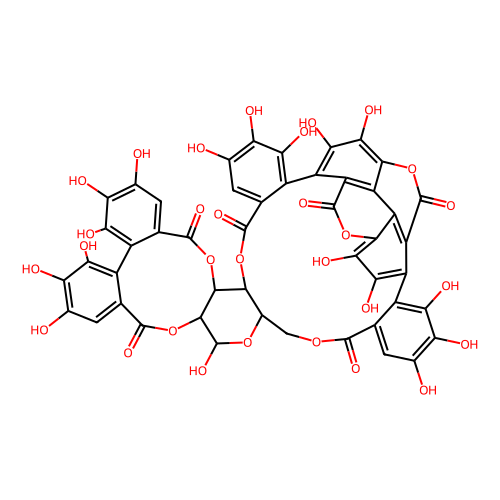 安石榴苷（<em>异构体</em><em>混合物</em>），65995-63-3，98%