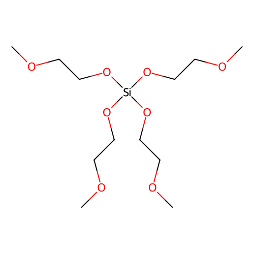 四（2-甲氧基乙氧基）硅烷，2157-45-1，95